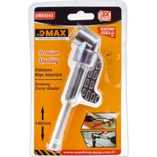 Dmax Dmx 4543 Köşe Vidalama Adaptörü 105 Derece 140 mm