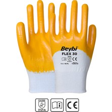 Beybi Flex 30 Pamuk Örme Nitril Eldiven