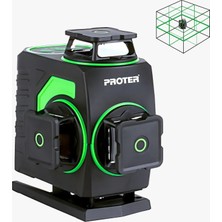 Proter Pl 360 Ls 3×360° Yeşil Lazer Hizalama Çift Akülü
