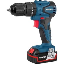 Proter Pst 522 Bl Akülü Kömürsüz Darbeli Matkap 20 V 2.0 Ah