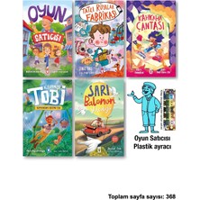Timaş Çocuk Oyun Satıcısı Tatlı Rüyalar Fabrikası Kahkaha Çantası Tobi ve Ormandaki Gzmli Işık Sarı Balonun Yolculuğu