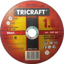 Titex Inox Metal Kesici Taş 180X1.6X22.2 mm