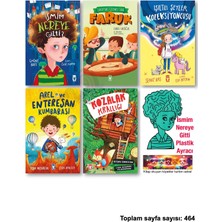 Timaş Çocuk Ismim Nereye Gitti Sınıftaki Gzmli Saat Faruk Işıltılı Şeyler Koleksiyoncusu Arel ve Enteresan Kumbarası Kozalak Krallığı