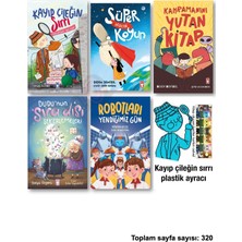 Timaş Çocuk Kayıp Çileğin Sırrı Süper Olacak Koyun Kahramanını Yutan Kitap Dudunun Sıra Dışı Şekerlemeleri Robotları Yendiğimiz Gün