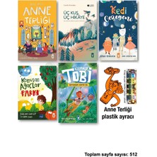Timaş Çocuk Anne Terliği Üç Kuş Hikaye Kedi Gezegeni Konuşan Ağaçlar Parkı Tobi ve Ormandaki Gzmli Işık
