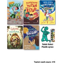 Timaş Çocuk Yedek Kaleci Kahramanını Yutan Kitap Işıltılı Şeyler Koleksiyoncusu Ejderha ve Gzmli Kule Atlarla Rüzgarı Yakalayalım
