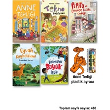 Timaş Çocuk Anne Terliği Tekno Kahraman Pepito ve Dünyanın En Sıkıcı Sokağı Eyvah Kayboldum Ormandaki Macera Boyumuzdan Büyük Işler
