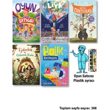 Timaş Çocuk Oyun Satıcısı Liya ve Düş Fırçası Hayal Orkestrası Ejderha Gzmli Kule Balık Gezegeni