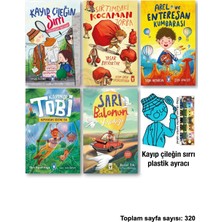 Timaş Çocuk Kayıp Çileğin Sırrı Sırtımdaki Kocaman Torba Arel ve Enteresan Kumbarası Tobi Ormandaki Gzmli Işık Sarı Balonun Yolculuğu