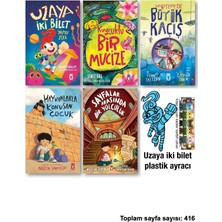 Timaş Çocuk Uzaya Iki Bilet Kuyruklu Bir Mucize Zıpırtepede Büyük Kaçış Hayvanlarla Konuşan Çocuk Sayfalar Arasında Yolculuk