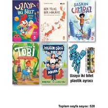 Timaş Çocuk Uzaya Iki Bilet Bir Tilki Hikaye Şaşkın Cambaz Karınca Tobi Büyük Orman Macerası Iyiliğin Gücü Adına