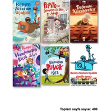 Timaş Çocuk Benim Zürafam Uçabilir Pepito ve Dünyanın En Sıkıcı Sokağı Dedemin Kurabiyeleri Bünyo Vücudumuzun Küçük Sırları Boyumuzdan Büyük Işler