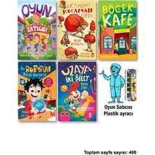Timaş Çocuk Oyun Satıcısı Sırtımdaki Kocaman Torba Böcek Kafe Bir Robotun Kafası Karışırsa Uzaya Iki Bilet
