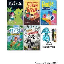 Timaş Çocuk Melodi Kahramanını Yutan Kitap Balık Gezegeni Tobi ve Ormandaki Gzmli Işık Dağa Tırmanan Kedi