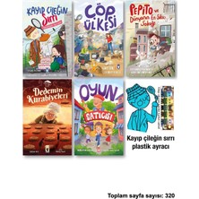 Timaş Çocuk Kayıp Çileğin Sırrı Çöp Ülkesi Pepito ve Dünyanın En Sıkıcı Sokağı Dedemin Kurabiyeleri Oyun Satıcısı