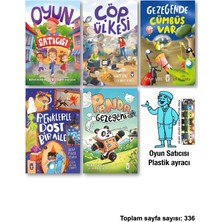 Timaş Çocuk Oyun Satıcısı Çöp Ülkesi Gezegende Cümbüş Var Renklerle Dost Bir Aile Panda Gezegeni