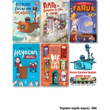 Timaş Çocuk Benim Zürafam Uçabilir Pepito ve Dünyanın En Sıkıcı Sokağı Uzaydaki Gzmli Robot Faruk Heyecan Aşısı Annemin Kafasının Içinde Ne Işim Var