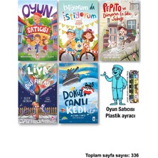 Timaş Çocuk Oyun Satıcısı Istiyorum Da Pepito ve Dünyanın En Sıkıcı Sokağı Liya Düş Fırçası Dokuz Canlı Kedi