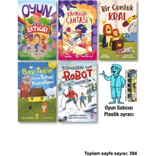 Timaş Çocuk Oyun Satıcısı Kahkaha Çantası Bir Günlük Kral Bay Tekir ve Onun Tuhaf Kuralları Dünyadaki Son Robot Haşmet