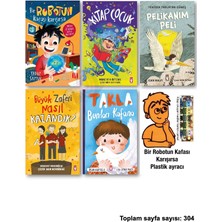 Timaş Çocuk Bir Robotun Kafası Karışırsa Kitap Çocuk Pelikanım Peli Yeniden Parlayan Güneş Büyük Zaferi Nasıl Kazandık Takla Bunları Kafana