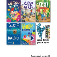 Timaş Çocuk Uzaya Iki Bilet Çöp Ülkesi Karınca Tobi Büyük Orman Macerası Balino Balık Gezegeni