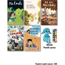 Timaş Çocuk Melodi Üç Kedi Hikaye Bir Aile Macerası Çikolata Meselesi Dağa Tırmanan Hayvanlarla Konuşan Çocuk