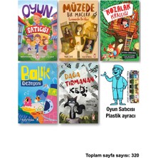 Timaş Çocuk Oyun Satıcısı Müzede Bir Macera Kozalak Krallığı Balık Gezegeni Dağa Tırmanan Kedi