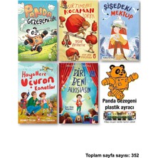 Timaş Çocuk Panda Gezegeni Sırtımdaki Kocaman Torba Şişedeki Mektup Hayallere Uçuran Kanatlar Biri Beni Alkışlasın