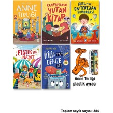 Timaş Çocuk Anne Terliği Kahramanını Yutan Kitap Arel ve Enteresan Kumbarası Fıstık Gibi Hayat Iyilik Yap Denize At