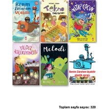 Timaş Çocuk Benim Zürafam Uçabilir Tekno Kahraman Kitap Çocuk Yıldız Koleksiyoncusu Melodi