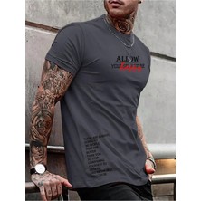 Luliana 1.kalite Baskılı Oversize T-Shirt Günlük Tişört Trend Moda ve Modern Stil Styel %100 Organik Pamuk Relaxed