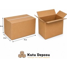 Kutu Deposu 50X70X50 cm Dayanıklı Taşınma Kolisi (5 Adet)