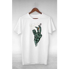 Luliana Baskılı Premium Kalite Yıkama Sokak Stili Oversize T-Shirt