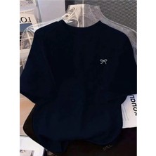Luliana 1.kalite Baskılı Oversize T-Shirt Günlük Tişört Trend Moda ve Modern Stil Styel %100 Organik Pamuk Relaxed