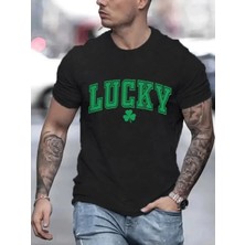Luliana Baskılı Premium Kalite Yıkama Sokak Stili Oversize T-Shirt
