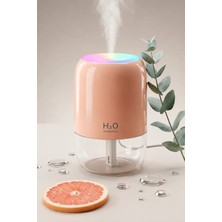H20 Taşınabilir Mini USB Hava Nemlendirici & Aroma Difüzör - Araç, Ofis ve Bebek Odası Için Sessiz Buhar Üfleyici