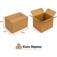 Kutu Deposu 16X20X12 cm Karton Kutu (20 Adet)