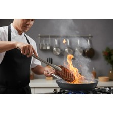Polochef Megatron Granit Balık,et,sote,kızartma Tavası 26 cm Çelik Saplı Orta Boy