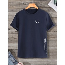 Luliana 1.kalite Baskılı Oversize T-Shirt Günlük Tişört Trend Moda ve Modern Stil Styel %100 Organik Pamuk Relaxed