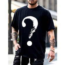 Luliana Baskılı Premium Kalite Yıkama Sokak Stili Oversize T-Shirt
