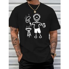 Luliana 1.kalite Baskılı Oversize T-Shirt Günlük Tişört Trend Moda ve Modern Stil Styel %100 Organik Pamuk Relaxed