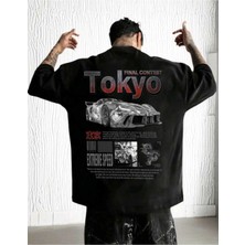 Luliana 1.kalite Baskılı Oversize T-Shirt Günlük Tişört Trend Moda ve Modern Stil Styel %100 Organik Pamuk Relaxed