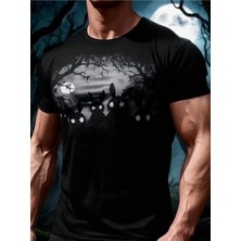 Luliana 1.kalite Baskılı Oversize T-Shirt Günlük Tişört Trend Moda ve Modern Stil Styel %100 Organik Pamuk Relaxed