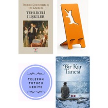 Can Yayınları Tehlikeli Ilişkiler + Telefon Tutucu + Bir Kar Tanesi