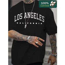 Luliana 1.kalite Baskılı Oversize T-Shirt Günlük Tişört Trend Moda ve Modern Stil Styel %100 Organik Pamuk Relaxed