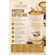 Caffe Mont Protein Coffee Mix Latte – Yüksek Proteinli Hazır Kahve Karışımı 300 G