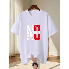 Luliana 1.kalite Baskılı Oversize T-Shirt Günlük Tişört Trend Moda ve Modern Stil Styel %100 Organik Pamuk Relaxed