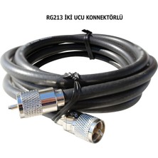 RG213 Konnektörlü PL259 Kablo Kablo Boyu 5mt