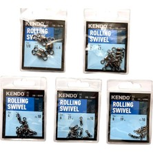 Kendo Rolling Swivel Bilyalı Fırdöndü (10ADET)