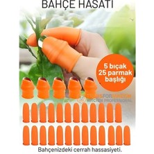 MiraLive 30 Parça Premium Pratik Bahçe Hasat Seti: Paslanmaz Çelik Başparmak Kesici Parmak Koruyucu
